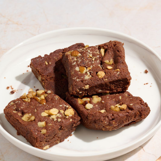 Brownie Vegano con nueces